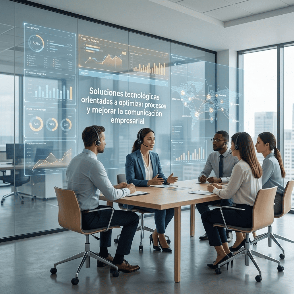 Soluciones tecnológicas orientadas a optimizar procesos y mejorar la comunicación empresarial
